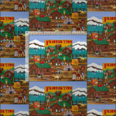 Grenzstadt Stoff (Kachel)