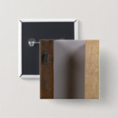 Grenzstudie von Michigan und Indiana Button (Vorne & Hinten)