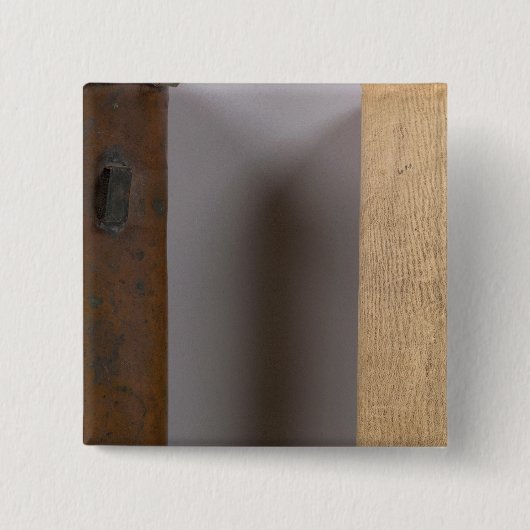 Grenzstudie von Michigan und Indiana Button (Vorderseite)