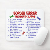 GRENZTerrier-Eigentums-Gesetze 2 Mousepad (Mit Mouse)