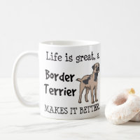 Grenzterrier-Hundegeschenk-Tasse