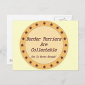 GrenzTerrier können gesammelt werden Postkarte (Vorne/Hinten)