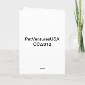 Grenzterrier-Mama-Karten Karte (Rückseite)