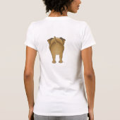 Grenzterrier-Mama T-Shirt (Rückseite)