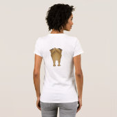 Grenzterrier-Mama T-Shirt (Schwarz voll)