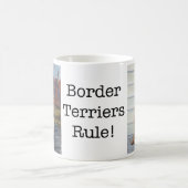 Grenzterrier-Regel-Tasse Kaffeetasse (Mittel)