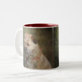 Grenzterrier-Tasse Zweifarbige Tasse (Vorderseite Links)