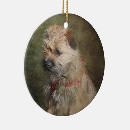 GrenzTerrier-Verzierung Keramikornament (Rechts)