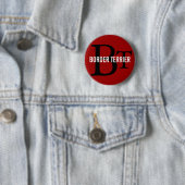 GrenzTerrier-Zucht-Monogramm Button (Beispiel)