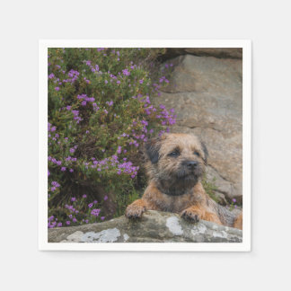 GRENZTERRIERENpapier Napkins Serviette