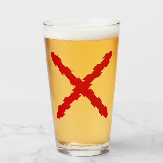 Grenzübergang Burgund Glas (Vorne (Gefüllt))