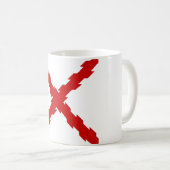 Grenzübergang Burgund Kaffeetasse (VorderseiteRechts)