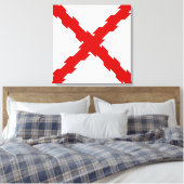 Grenzübergang Burgund Leinwanddruck (Insitu (Schlafzimmer))