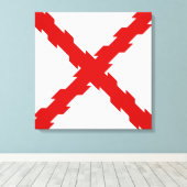 Grenzübergang Burgund Leinwanddruck (Insitu (Holzboden))