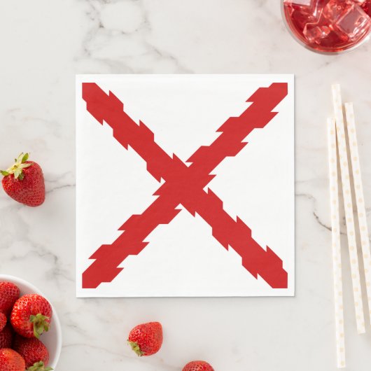 Grenzübergang Burgund Serviette (Beispiel)