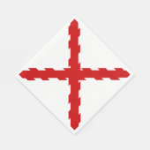 Grenzübergang Burgund Serviette (Ecke)