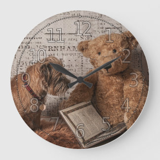 Grenzübergang Terrier und Teddybären, Uhr