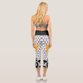 Grenzübergang | Zazzle_Growshop. Capri Leggings (Rückseite)