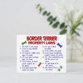 GRENZÜBERGREIFENDE EIGENSCHAFTSRECHTE 2 POSTKARTE (Stehend Vorderseite)