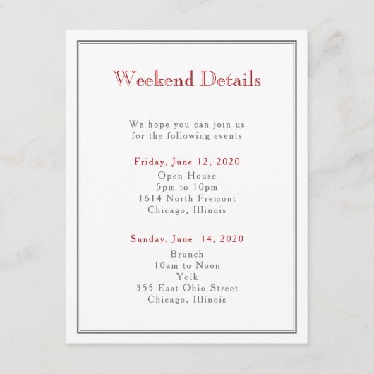 Grenzübergreifende Umschließungskarte Bar Mitzvah Begleitkarte (Vorderseite)