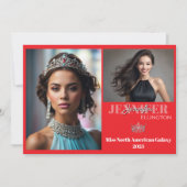 GRENZÜBERGREIFENDE Wesentliche Autogrammkarte Einladung (Vorderseite)