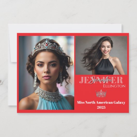 GRENZÜBERGREIFENDE Wesentliche Autogrammkarte Einladung (Vorderseite)