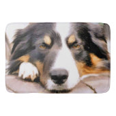 GRENZÜBERSCHREITENDE COLLIES BADEMATTE (Vorderseite)