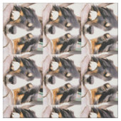 GRENZÜBERSCHREITENDE COLLIES STOFF (Muster)