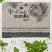 Grenzüberschreitende Kunst, wenn alles versage Zit Geschirrtuch (Gefaltet)