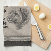 Grenzüberschreitende Kunst, wenn alles versage Zit Geschirrtuch (Viertel Falte)