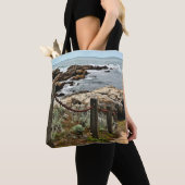 Grenzüberschreitende Tasche an den Küsten (Von Nahem)