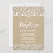 Grenzüberschreitende Taufe Einladung (Vorderseite)