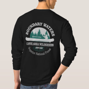 Grenzwasser Kanuweg Wildnis T-Shirt