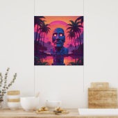 Grenzwertiges polynesisches Gespenst Poster (Küche)