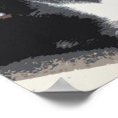 Grenzwurmportrait Poster (Ecke)