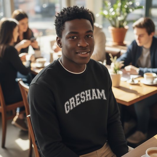 GRESHAM University Style Sweater America Uni Sweatshirt