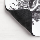 Greshire-Katze Mousepad (Ecke)