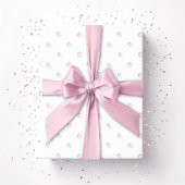 Greta Fun Dot in Pink and Green Geschenkpapier