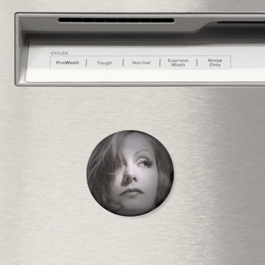 Greta Garbo Kühlschrank Magnet (In Situ (Geschirrspüler))