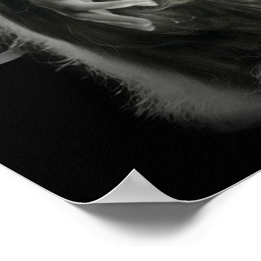 Greta Garbo Poster (Ecke)