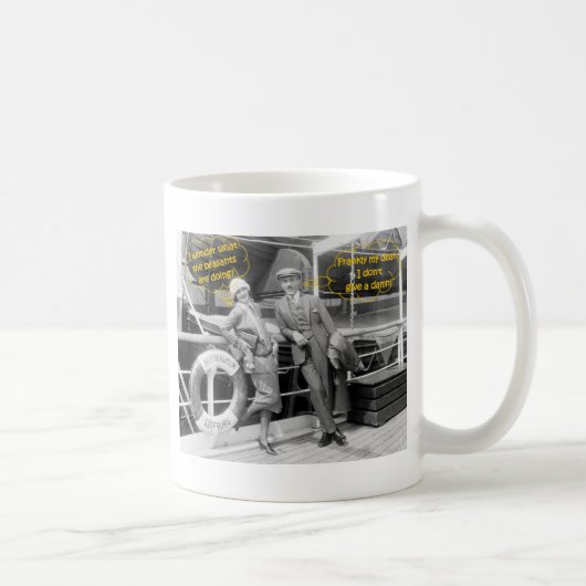Greta Garbo und Mauritz Stiller 1925 Bauern Kaffeetasse (Rechts)