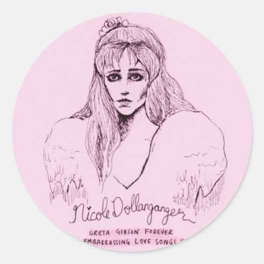 Greta Gibson Forever Stickers (Vorderseite)