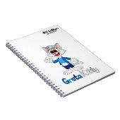 Greta Kitty Notizblock (Rechte Seite)