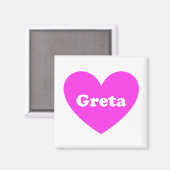 Greta Magnet (Vorderseite/Rückseite)
