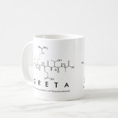 Greta Peptidname Tasse (Vorderseite Links)