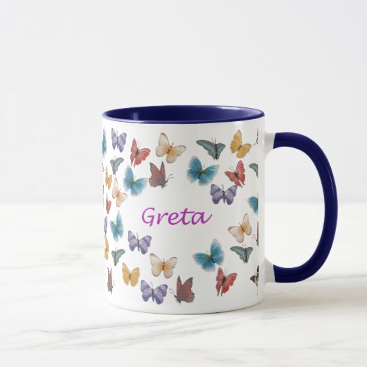 Greta Tasse (Rechts)