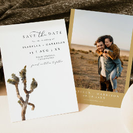 GRETA Watercolor Joshua Tree Foto Save the Date I Einladung
