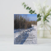 Gretas finnischer Oven Pancakes Rezept Postkarte (Stehend Vorderseite)