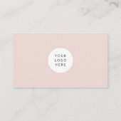 GRETCHEN | Blush Smudge Modern Small Makeup Brand Visitenkarte (Rückseite)