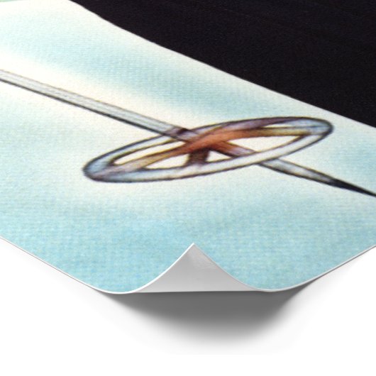 Gretchen Fraser Advertisement Poster (Ecke)